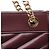 Bolsa tote média Whitney matelassada da Michael Kors em couro bordô - vista 5