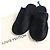 Whisper Satin Slipper LV Sweet Line von Louis Vuitton Schwarz - Ansicht 2