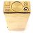 Alfred Dunhill Dunhill Logo Square Roller Lighter Golden - view 6
