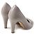 Timeless COCO MarkChain Leder-Pumps von Chanel Grau - Ansicht 2