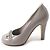 Timeless COCO MarkChain Leder-Pumps von Chanel Grau - Ansicht 4