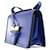 Loewe Barcelona Leather Small Blu  - vista 3