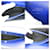Loewe Barcelona Leather Small Blu  - vista 6