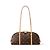 Borsa Louis Vuitton Squire East West Marrone in Tela