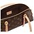 Borsa Louis Vuitton Squire East West Marrone in Tela - vista 2