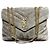 Borsa a Spalla Loulou Toy in Suede Grigio di Saint Laurent