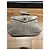 Borsa a Spalla Loulou Toy in Suede Grigio di Saint Laurent - vista 10