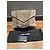 Borsa a Spalla Loulou Toy in Suede Grigio di Saint Laurent - vista 11