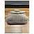 Borsa a Spalla Loulou Toy in Suede Grigio di Saint Laurent - vista 13