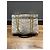 Borsa a Spalla Loulou Toy in Suede Grigio di Saint Laurent - vista 2