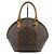 Borsa Ellipse Louis Vuitton in tela Monogram MM Marrone