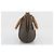 Borsa Ellipse Louis Vuitton in tela Monogram MM Marrone - vista 3
