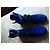 Autre Marque Stivali sport motoristici SPARCO blu elettrico scamosciati - vista 11