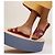 Sandali Hermès Oran in pelle bordeaux Bordò - vista 7