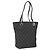 GUCCI GG Canvas Tote Bag Schwarz Silber 31244 Auth 173595