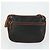 BOTTEGA VENETA Borsa a Mano Tela PVC Camoscio 3 Set Beige Nero Auth bs33367 - vista 10