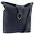 Bolso de Hombro Christian Dior PVC Negro Dorado Auth 166855