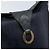 Bolso de Hombro Christian Dior PVC Negro Dorado Auth 166855 - vista 14