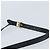 Bolso de Hombro Christian Dior PVC Negro Dorado Auth 166855 - vista 8