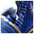 Borsa a Spalla PRADA Nylon Blu Oro Auth LNZ265V D'oro - vista 12