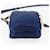 Borsa a Spalla PRADA Nylon Blu Oro Auth LNZ265V D'oro - vista 5