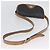 Borsa a spalla in tela a nido d'ape PVC nera e oro Christian Dior Auth fm5155 Nero D'oro - vista 7