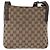 Borsa a Spalla GG Canvas Gucci Beige Argento 122793 Auth 172259 - vista 3