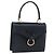 Céline Borsa a mano CELINE in pelle blu navy e oro Auth ep13502V D'oro