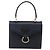Céline Borsa a mano CELINE in pelle blu navy e oro Auth ep13502V D'oro - vista 13