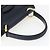 Céline Borsa a mano CELINE in pelle blu navy e oro Auth ep13502V D'oro - vista 7