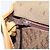 Borsa a Spalla SAINT LAURENT PVC Tela Beige Oro Auth ep13567 D'oro - vista 20