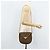 Borsa a Spalla SAINT LAURENT PVC Tela Beige Oro Auth ep13567 D'oro - vista 22