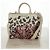 Bulgari Borsa BVLGARI in tela 2way MARY KATRANTZOU Collaborazione Bianco Oro Auth 173206M D'oro - vista 12