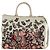 Bulgari Borsa BVLGARI in tela 2way MARY KATRANTZOU Collaborazione Bianco Oro Auth 173206M D'oro - vista 2