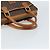 Céline Borsa a mano in tela Macadam CELINE in pelle PVC marrone oro Auth ep13448 D'oro - vista 7