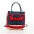 Bolsa de Ombro Miu Miu em Denim 2way Azul Auth 170929V - vista 12