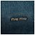 Bolsa de Ombro Miu Miu em Denim 2way Azul Auth 170929V - vista 22