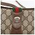 Borsa Sherry Line GG Supreme Web di GUCCI in PVC beige e oro 72 02 024 Auth 171796 D'oro - vista 14