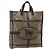 Borsa a mano FENDI Celeria in tela PVC marrone Auth kk636