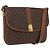 Céline Borsa a spalla in tela Macadam CELINE in pelle PVC marrone oro Auth LNZ224 D'oro