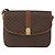Céline Borsa a spalla in tela Macadam CELINE in pelle PVC marrone oro Auth LNZ224 D'oro - vista 13