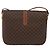 Céline Borsa a spalla in tela Macadam CELINE in pelle PVC marrone oro Auth LNZ224 D'oro - vista 2