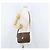 Céline Borsa a spalla in tela Macadam CELINE in pelle PVC marrone oro Auth LNZ224 D'oro - vista 26