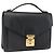 LOUIS VUITTON Borsa a Mano Epi Monceau 28 Nera M52122 LV Auth ka2571 Nero