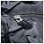 Bolso de Hombro PRADA Nylon Negro Plata Auténtico 169431 - vista 21