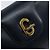 Borsa a mano GUCCI in pelle blu navy con oro 000 406 1080 Auth 173159 D'oro - vista 14
