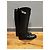 Botas de montar de cuero negro Hermès - vista 7