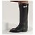 Botas de montar de cuero negro Hermès - vista 8