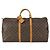 Louis Vuitton Keepall Monogram Canvas 55 Marrone