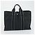 Hermès HERMES Borsa Fourre Tout in Tela 3 Pezzi Beige Marrone Nero Auth ti3717 - vista 17